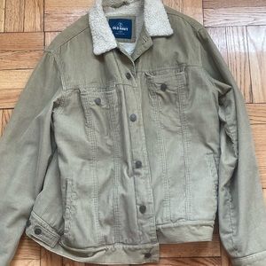 teddy oversized boyfriend jacket